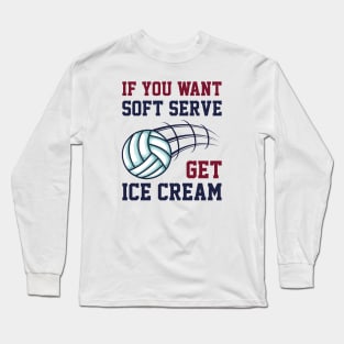 Soft Serve Ice Cream Long Sleeve T-Shirt